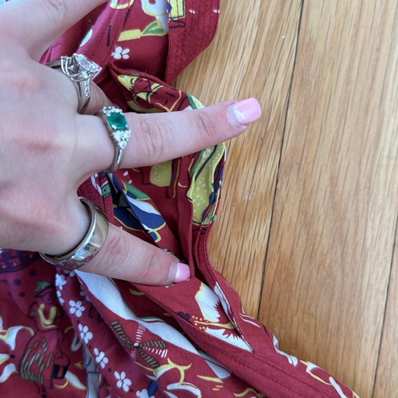 Polo Ralph Lauren Mid-Length Hawaiian Print Dress - Picture 9 of 10